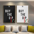 Buy the dip Canvas