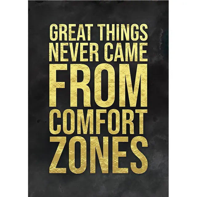 Stock Trading Quotes Poster Cross-border Temu Lazada Canvas Painting Core Decorative Painting